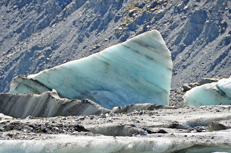 Aoraki Mt. Cook NP - Gletscherreste
